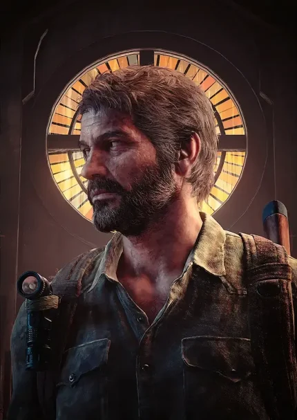 متال پوستر بازی The Last Of Us طرح جوئل کد L1444