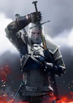 متال پوستر بازی ویچر طرح گرالت کد L1449