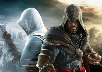 متال پوستر طرح بازی Assassin's Creed کد L1456
