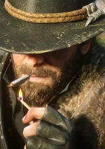 متال پوستر طرح بازی Red Dead Redemption کد L1458