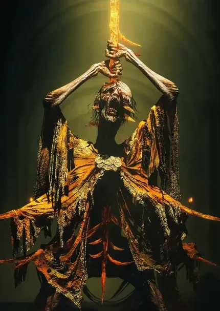 متال پوستر طرح بازی Elden Ring کد L1460