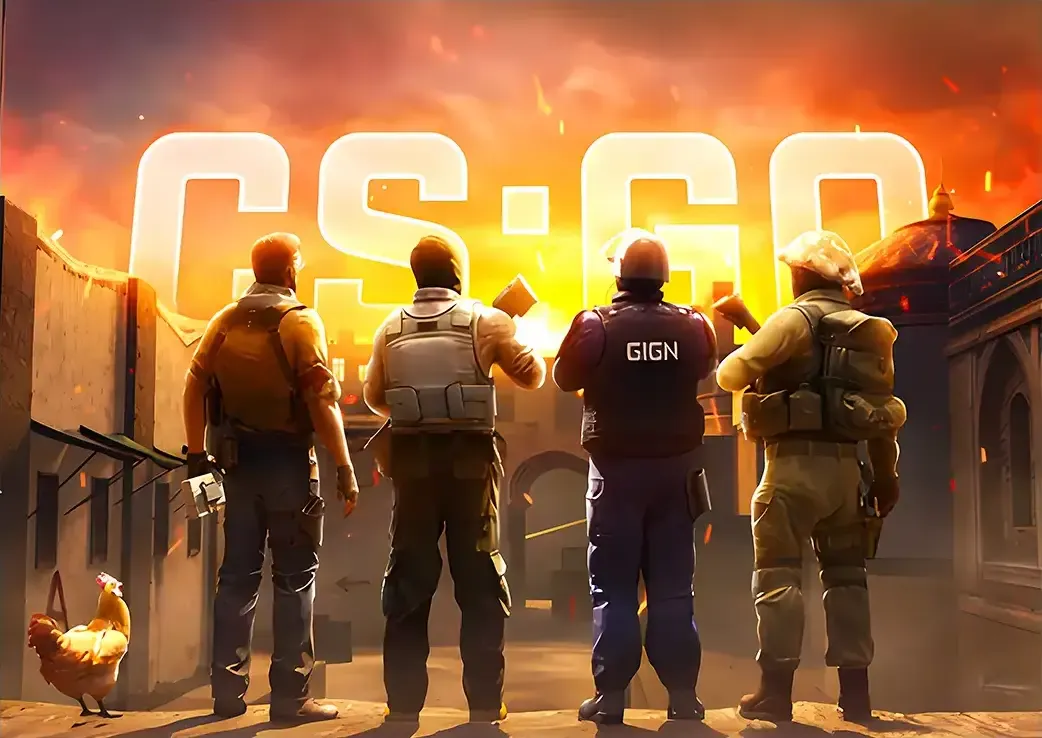 L1461-metalposter-01 متال پوستر طرح بازی Counter-Strike GO کد L1461 - Image 1