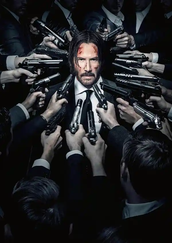 L1469-metalposter-01 متال پوستر طرح سینمایی جان ویک کد L1469 - Image 1