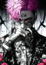 متال پوستر انیمه جوجوتسو کایزن طرح گوجو کد L1474