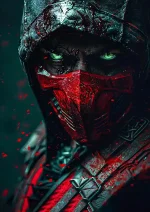 متال پوستر بازی Mortal Kombat طرح ارمک کد L1486