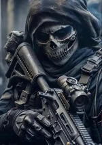 متال پوستر طرح بازی Call Of Duty کد L1488