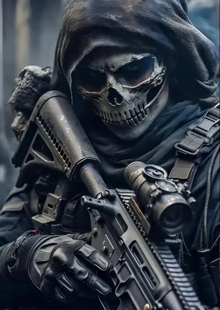 متال پوستر طرح بازی Call Of Duty کد L1488