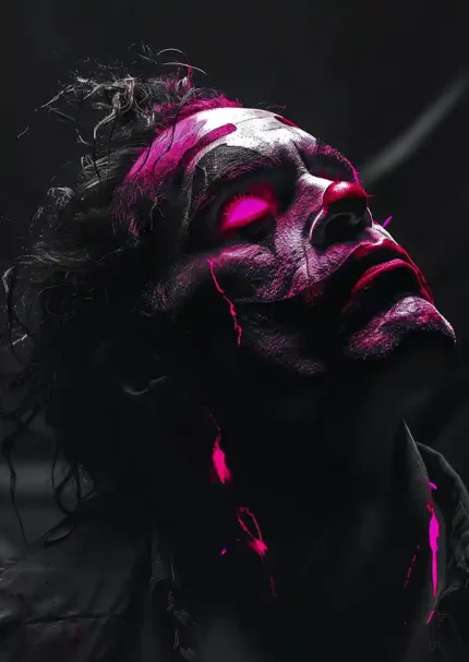 متال پوستر طرح جوکر کد L1495