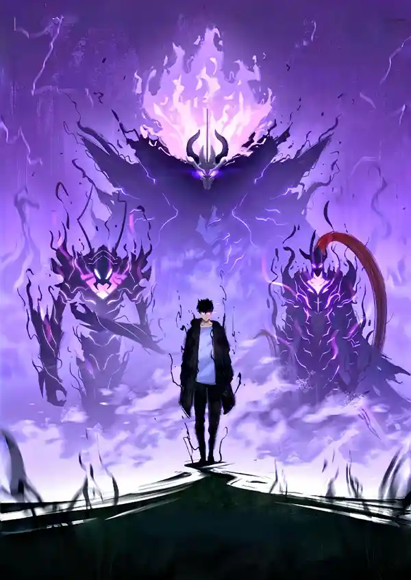 L1513-metalposter-01 متال پوستر طرح انیمه Solo Leveling کد L1513 - Image 1