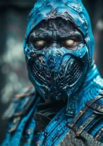 متال پوستر بازی Mortal Kombat طرح ساب زیرو کد L1525