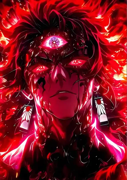 متال پوستر انیمه شیطان کش طرح تانجیرو کد L1538