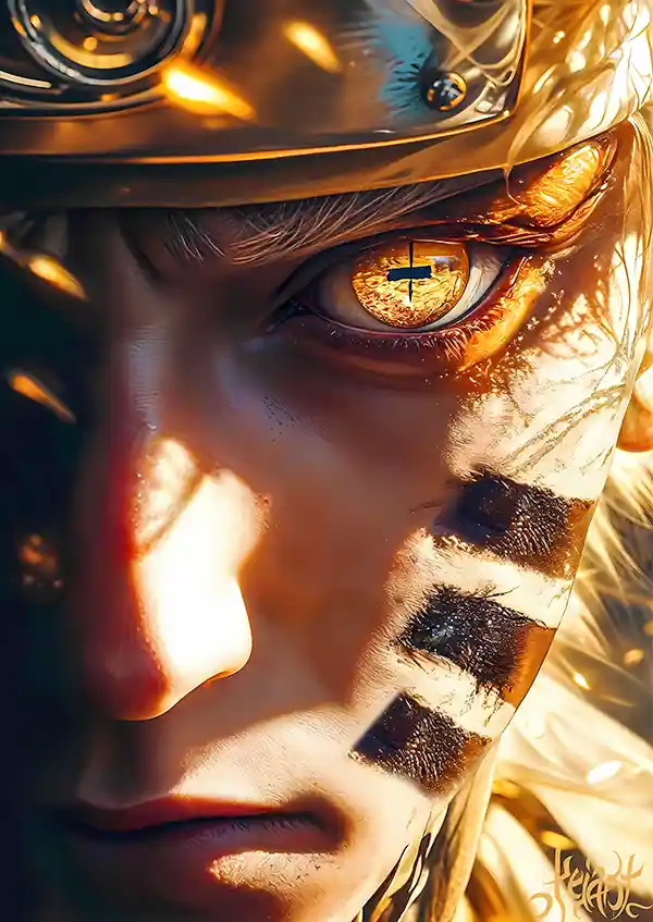 L1544-metalposter-01 متال پوستر طرح انیمه ناروتو کد L1544 - Image 1