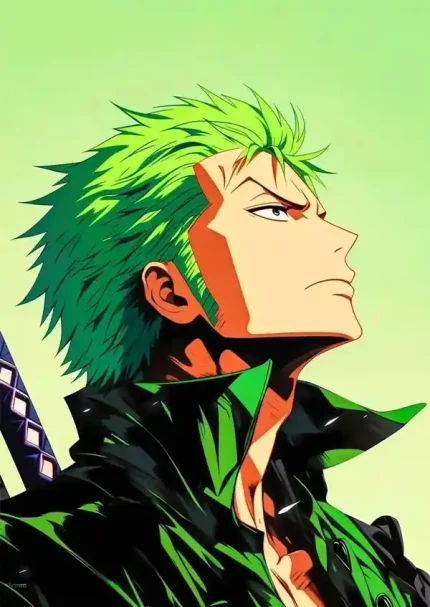 متال پوستر انیمه وان پیس طرح زورو کد L1551