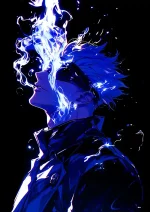 متال پوستر انیمه جوجوتسو کایسن طرح گوجو کد L1558