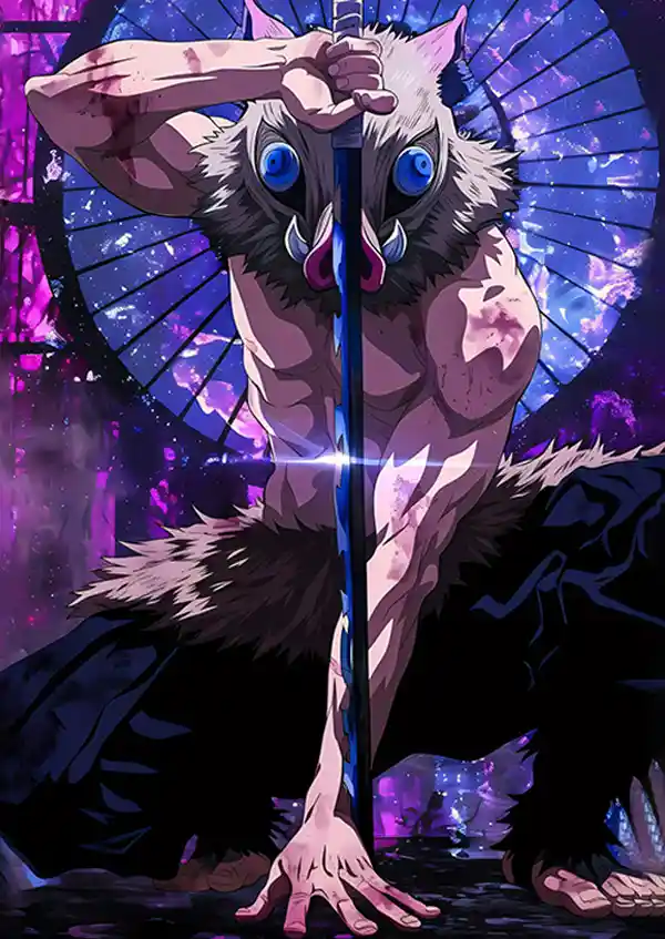 L1559-metalposter-01 متال پوستر انیمه شیطان کش طرح اینوسکه کد L1559 - Image 1