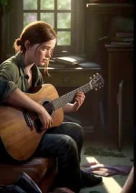 متال پوستر بازی The Last Of Us طرح الی کد L1567