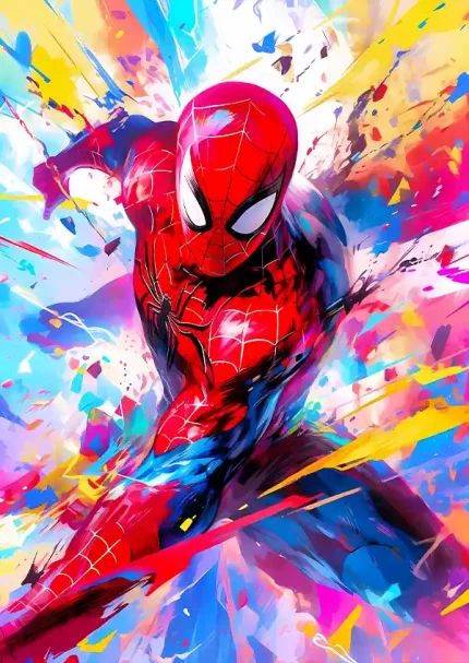 متال پوستر طرح اسپایدرمن کد L1572