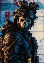 متال پوستر بازی Call Of Duty طرح گوست کد L1573