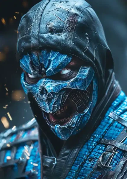 متال پوستر بازی Mortal Kombat طرح ساب زیرو کد L1581