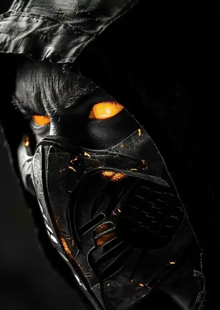 متال پوستر بازی Mortal Kombat طرح اسکورپیون کد L1592