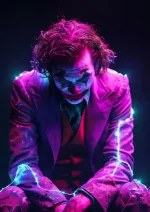 متال پوستر طرح جوکر کد L1602