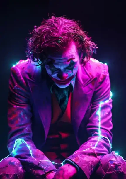 متال پوستر طرح جوکر کد L1602