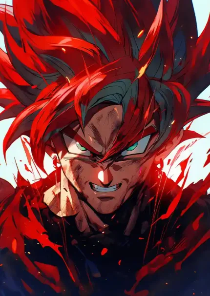 متال پوستر انیمه Dragon Ball طرح Son Goku کد L1607