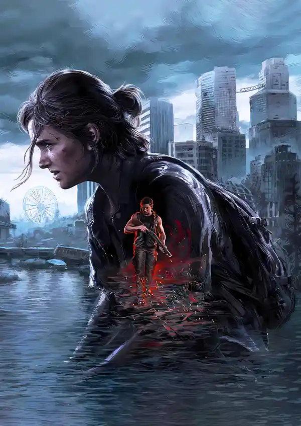 L1610-metalposter-01 متال پوستر طرح بازی The Last Of Us کد L1610 - Image 1