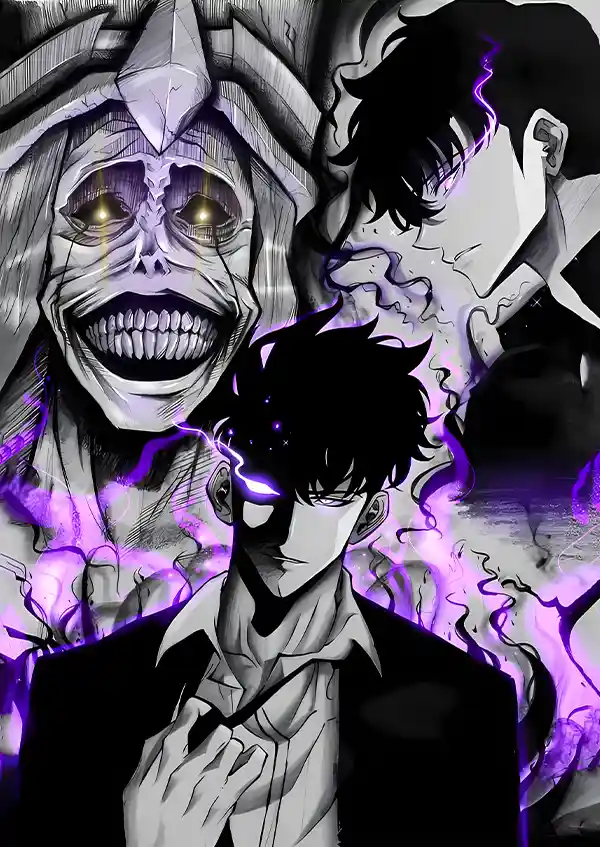 L1631-metalposter-01 متال پوستر انیمه جوجوتسو کایسن طرح گوجو کد L1631 - Image 1