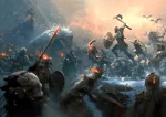 متال پوستر طرح بازی God Of War کد L1633