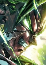 متال پوستر انیمه Dragon Ball Z طرح Broly کد L1635