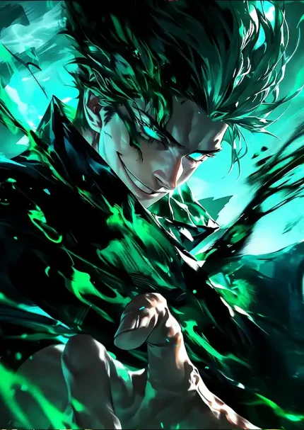 متال پوستر انیمه جوجوتسو کایسن طرح گوجو کد L1637