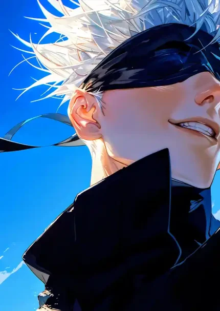 متال پوستر انیمه جوجوتسو کایسن طرح گوجو کد L1646