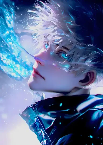 متال پوستر انیمه جوجوتسو کایسن طرح گوجو کد L1648