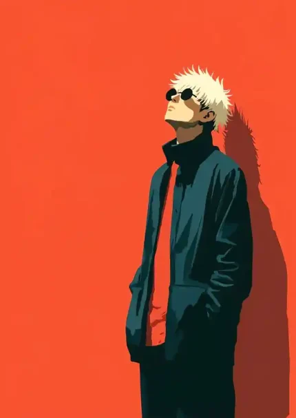 پوستر انیمه جوجوتسو کایسن طرح گوجو کد L1653