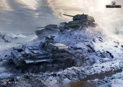 متال پوستر طرح بازی World of Tanks کد L1657