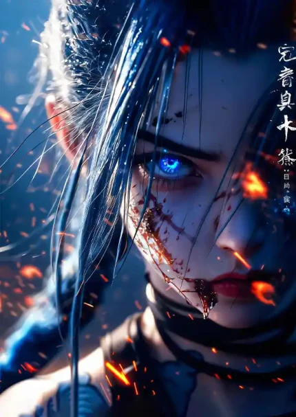 متال پوستر انیمه آرکین طرح جینکس کد L1664