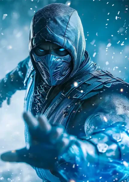 متال پوستر بازی Mortal Kombat طرح ساب زیرو کد L1671