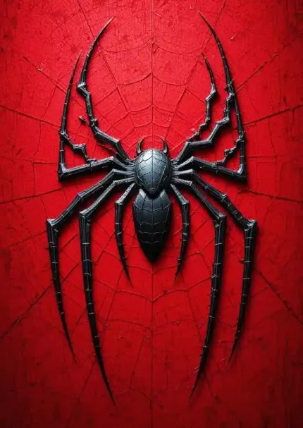متال پوستر طرح اسپایدرمن کد L1677