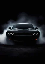 متال پوستر طرح ماشین Dodge Challenger کد L1684