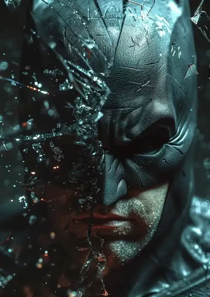 متال پوستر طرح بتمن کد L1689