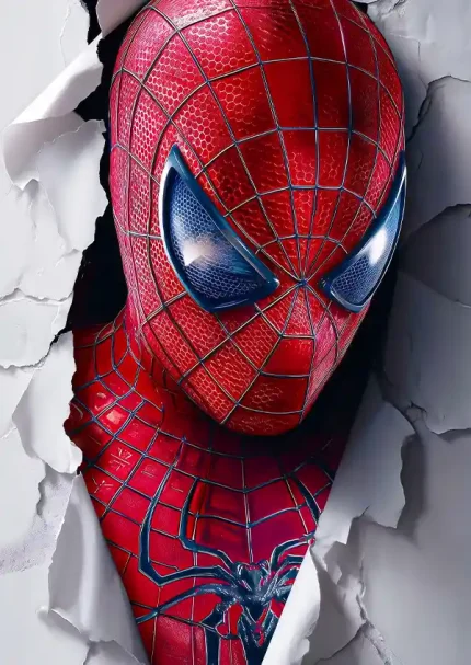 متال پوستر طرح اسپایدرمن کد L1691