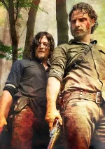 متال پوستر طرح سریال Walking Dead کد L1698