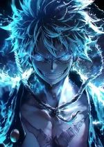 متال پوستر انیمه جوجوتسو کایسن طرح گوجو کد L1711