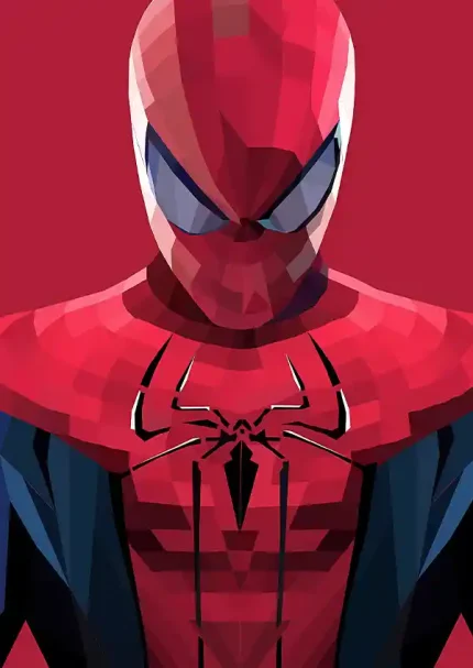 متال پوستر طرح اسپایدرمن کد L1715