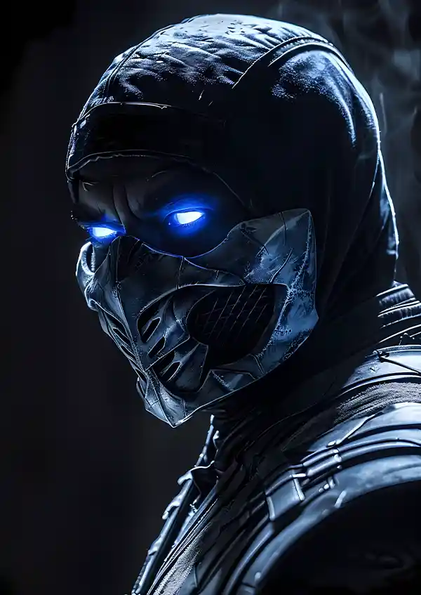 L1724-metalposter-01 متال پوستر بازی Mortal Kombat طرح ساب زیرو کد L1724 - Image 1