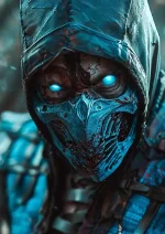 متال پوستر بازی Mortal Kombat طرح ساب زیرو کد L1733