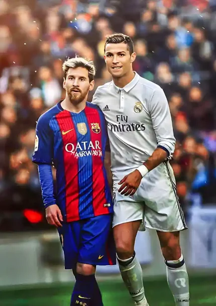 متال پوستر طرح مسی و رونالدو کد L1735