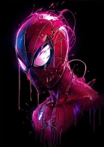 متال پوستر طرح اسپایدرمن کد L1740