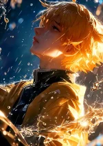 متال پوستر انیمه شیطان کش طرح زنیتسو کد L1746